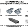 KIT DEMO MZE 02 MAX - sestava pro samonosnou posuvnou bránu až do 10 m průjezdu